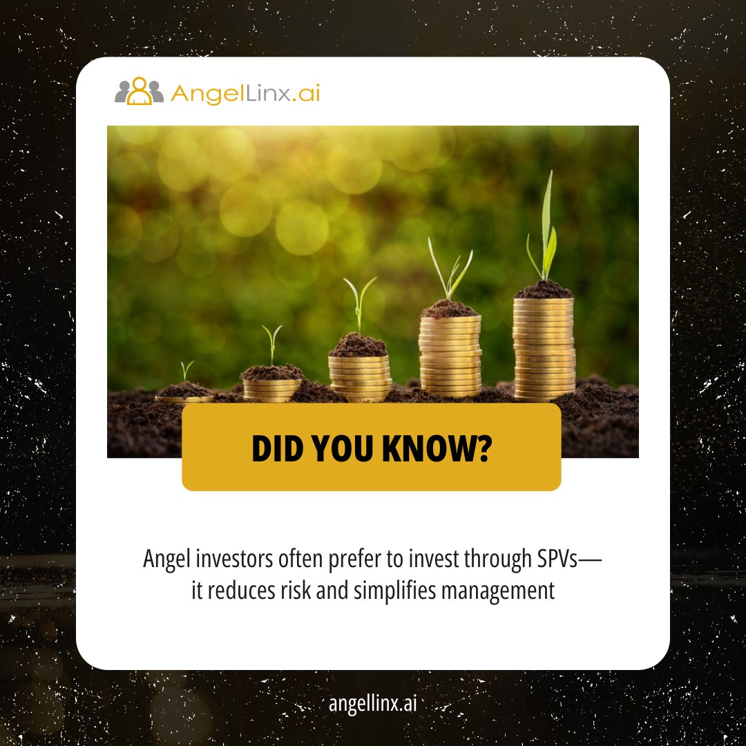 AngelLinx_off's tweet image. The future of angel investing is transparent, efficient, and structured — exactly what AngelLinx brings through modern SPVs.

#InvestmentTools #StartupEcosystem #AngelInvestorCommunity #InvestWisely #AngelLinx