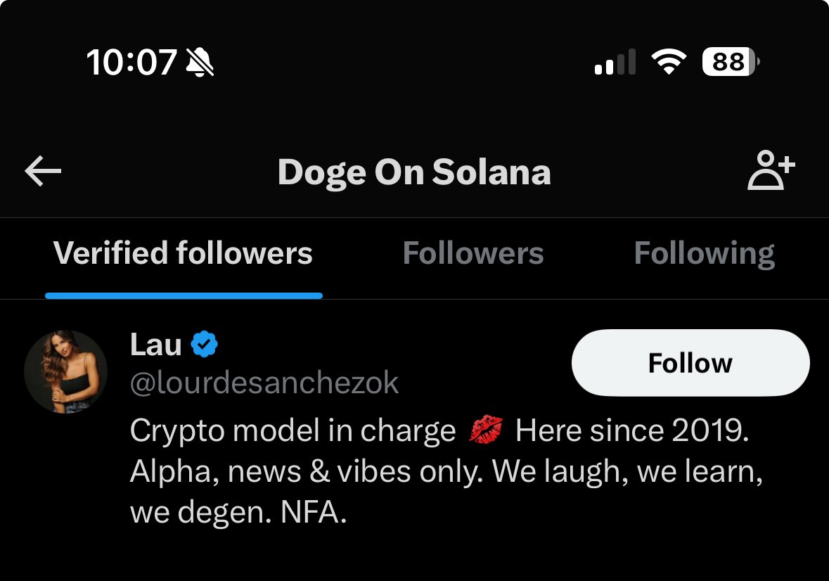 TTvBobbyBallz's tweet photo. @DogeexSolana Looks like Lau fw $DOGE on solana https://t.co/sa0ENeQ5cI