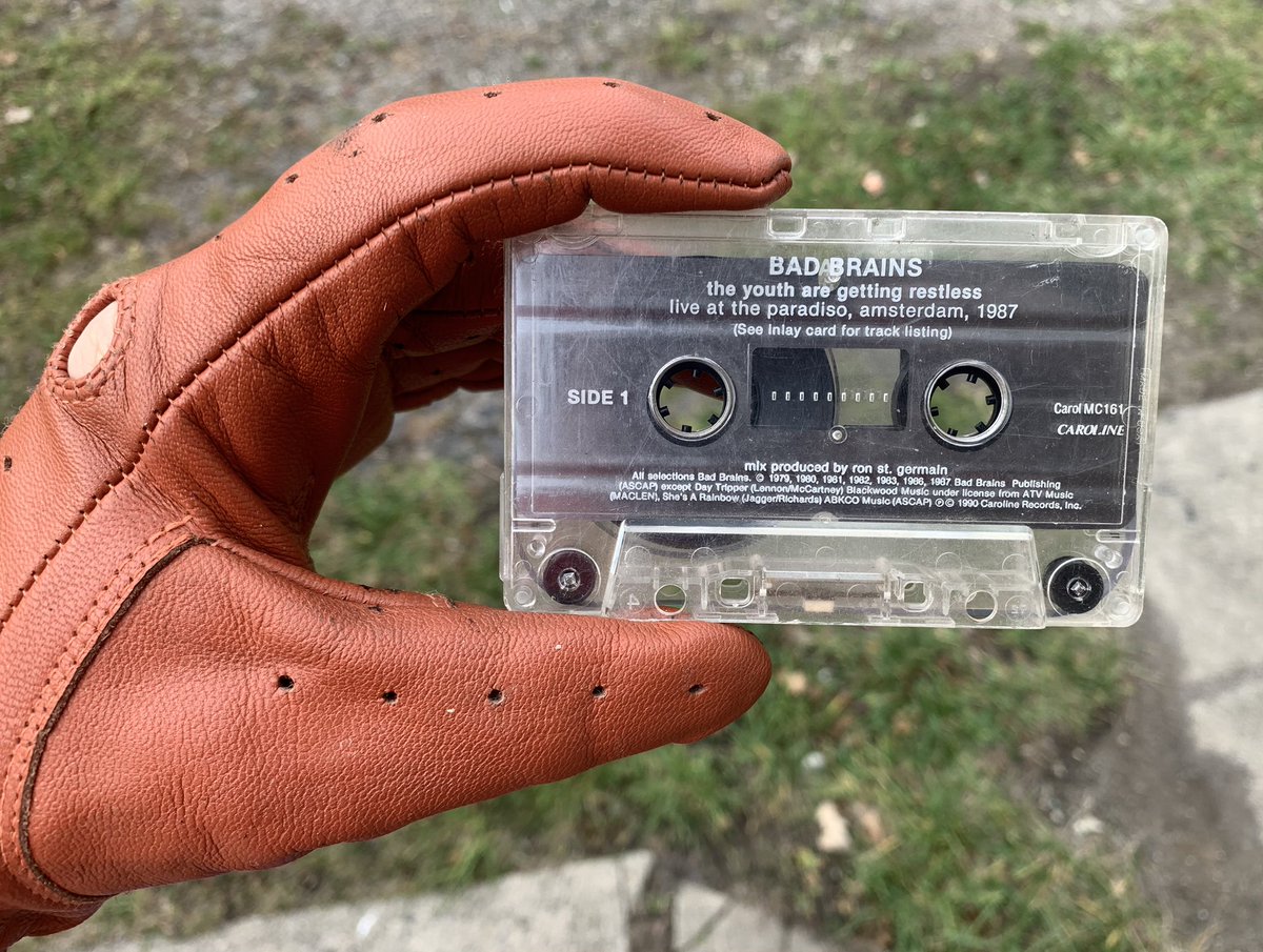 As they say: “Another day, another morning.” Time for a ‘spro and some Bad Brains. On today’s menu: the ‘spro will be small, brown, and hot. The Bad Brains? ‘The Youth Are Getting Restless: live at the Paradiso, Amsterdam, 1987.’