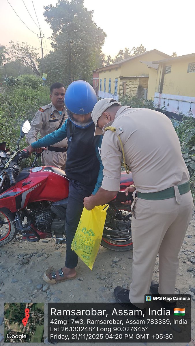 Ongoing vehicle checking drives across Kokrajhar are helping strengthen security, promote public safety, and prevent unlawful activities.
<a href="/himantabiswa/">Himanta Biswa Sarma</a> 
<a href="/CMOfficeAssam/">Chief Minister Assam</a> 
<a href="/DGPAssamPolice/">DGP Assam</a> 
<a href="/assampolice/">Assam Police</a> 
<a href="/HardiSpeaks/">Hardi Singh</a>