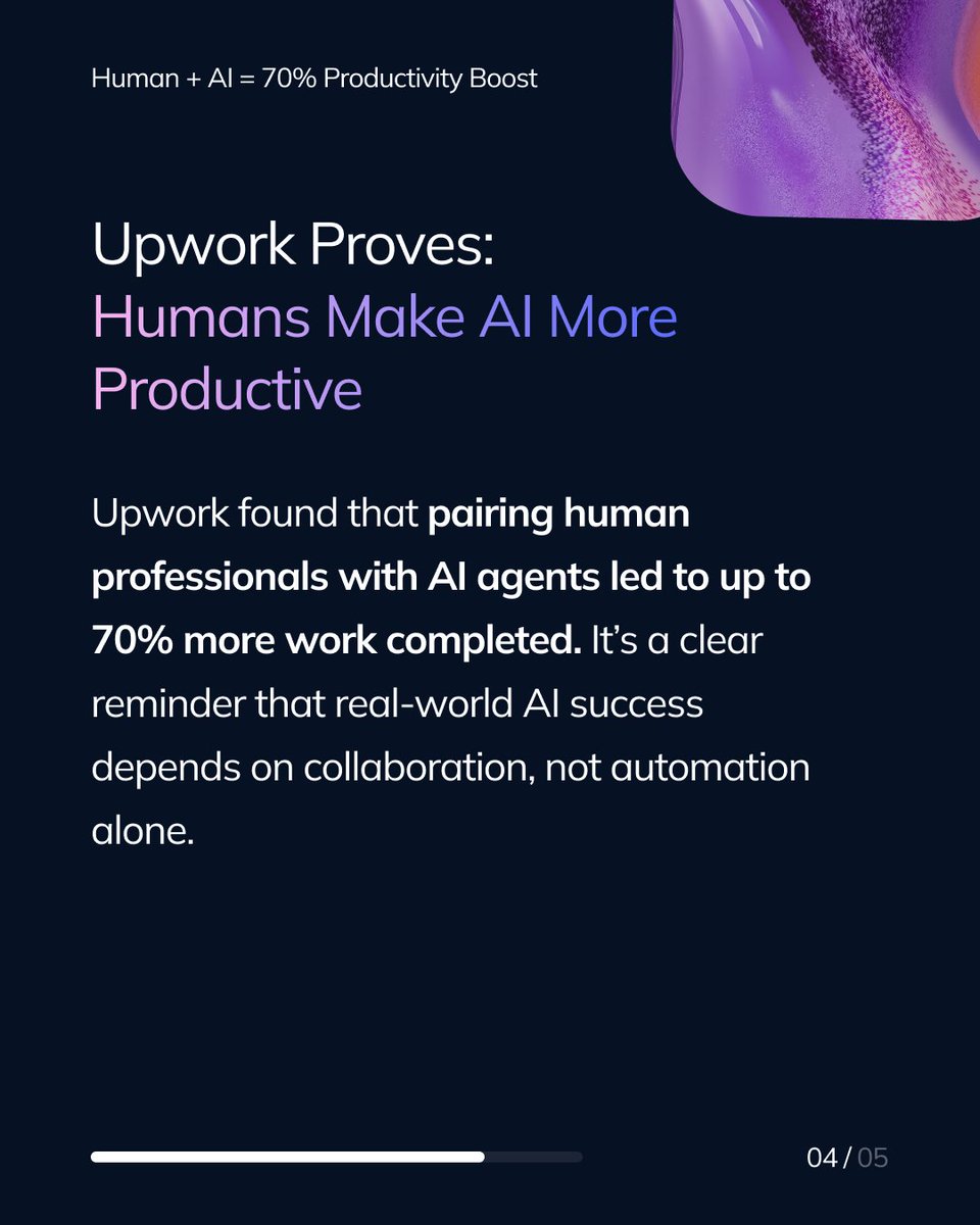 quantigoai's tweet photo. 💡 AI alone isn't enough and these headlines make that clear

Recent stories all point to the same truth: AI works best when humans are in the loop. Successful AI is currently only possible with high-quality data, aligned context, and human oversight.

⬇️ ⬇️ ⬇️ ⬇️ ⬇️ https://t.co/VNvYUO0pEi