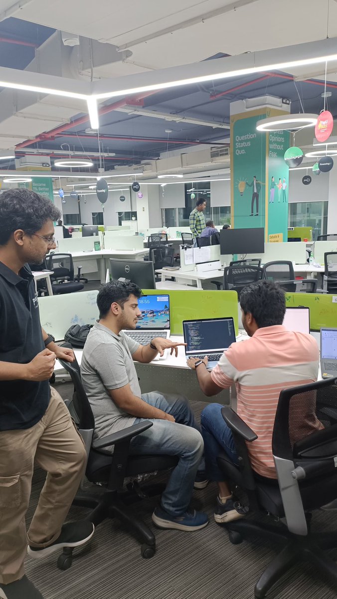 Lazy_Pay's tweet image. 🔥 FinHack Day 2 brought the energy!

From rapid prototyping to late-night breakthroughs, teams are pushing the boundaries of what AI can do for Finance! 

Momentum is high, collaboration is strong and ideas are getting real!

#FinHack #Hackathon #AIinfinance #Day2 #Fintech…