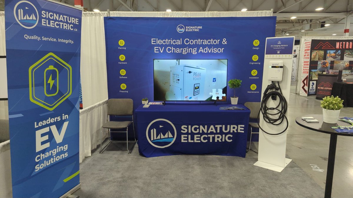 SigElectric's tweet image. Are you at The Condo Conference?

We are here (Booth #431) helping condo managers, board directors, and property managers like you get clear answers on how to prepare for the EV shift.

Let’s build the future, together.