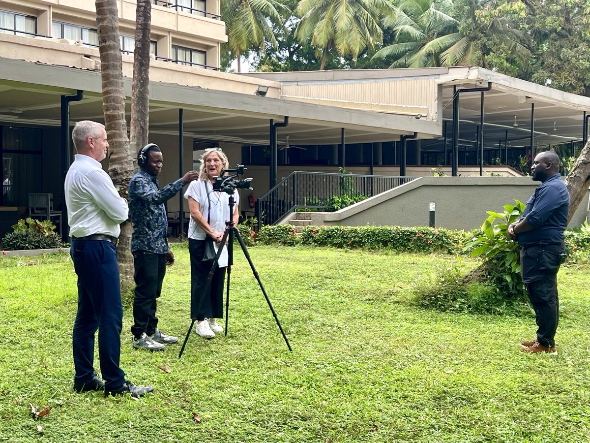FreetownMedia's tweet photo. Photos from our  shoot for the Commonwealth War Graves Commission. We are honoured to be documenting the unveiling and construction process of the new memorial structure in recognition of the Sierra Leone Carrier Corps whose World War I contributions were never commemorated. https://t.co/cuR4GlfCz1