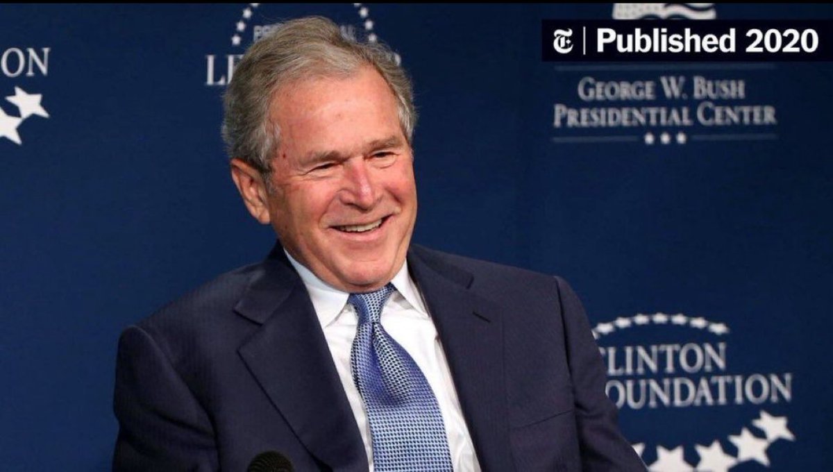 cloudhaley's tweet image. BREAKING NOW: George W. Bush plans to reclaim the Bush family’s control of the Republican Party following Trump’s second term per the Daily Mail.

The three families that are strategizing to  creating a plan are  Bush, Clintons and Obama. 

Have illegal funding coming to families