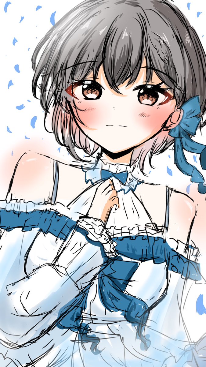 poepoe_purin015's tweet image. ともりちゃんお誕生日おめでとう！🩵🎤
#高松燈生誕祭2025
 #高松燈誕生祭2025
 #bandoriart