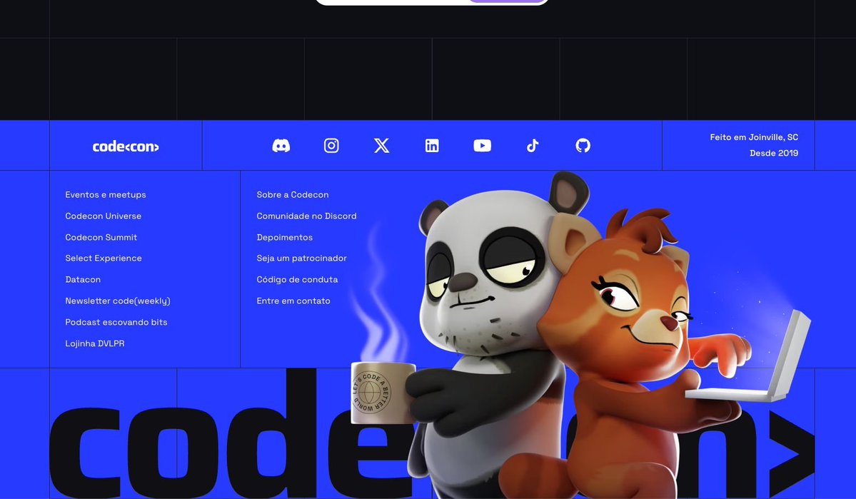 codecondev's tweet image. resolvi corrigir um bug de layout que me assombrava fazia uns meses

tava assim pq era o rodapé, e eu tava cansado quando cheguei nele pra programar