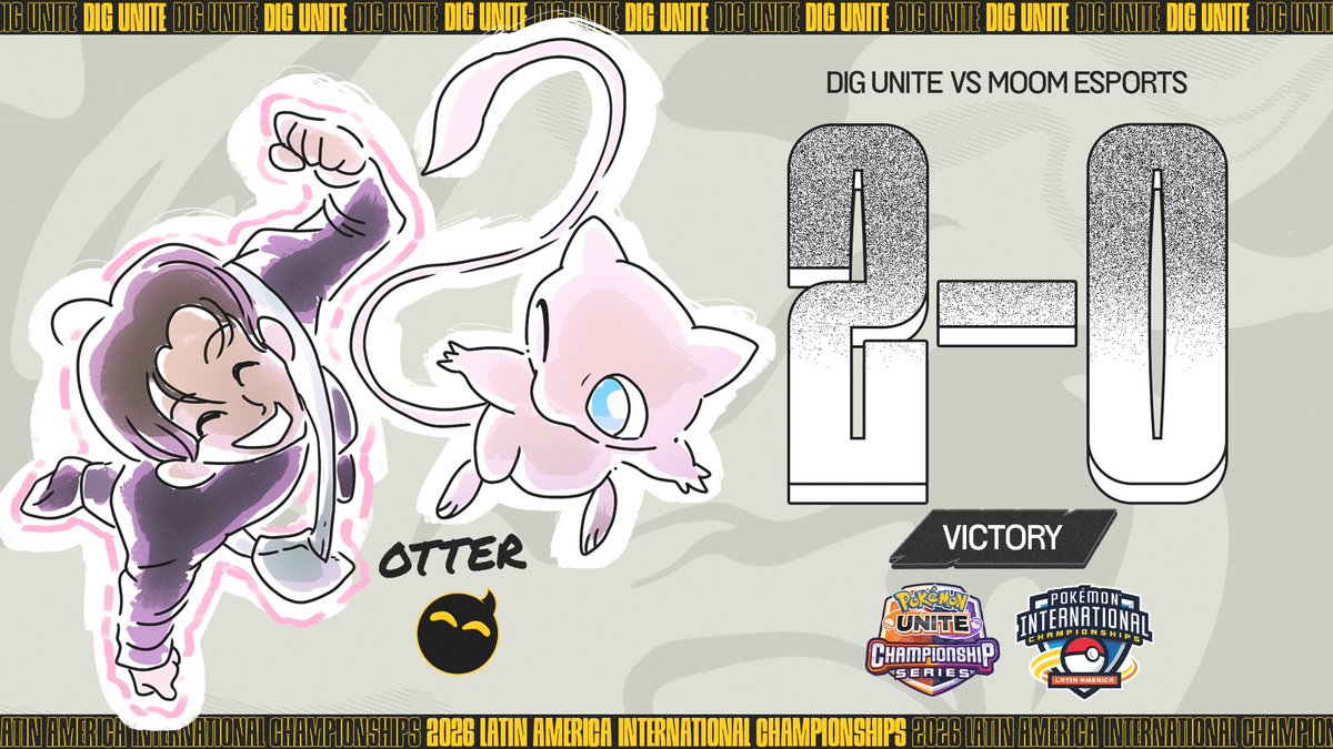 DignitasPokemon's tweet image. A strong start for the squad as we take a 2 - 0 over MooM Esports and take the lead in Group G!

GG!