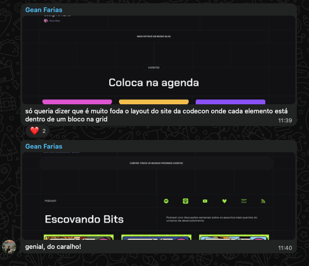codecondev's tweet image. inclusive site da codecon foi elogiado como &quot;do caralho&quot; codecon.dev