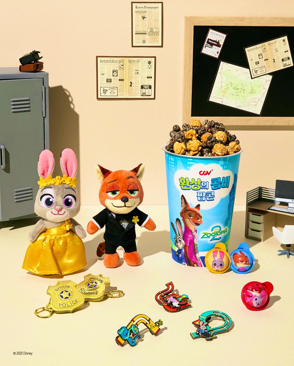 CGV【ズートピア2】グッズ🎬🌟 #ズートピア2 #Zootopia2