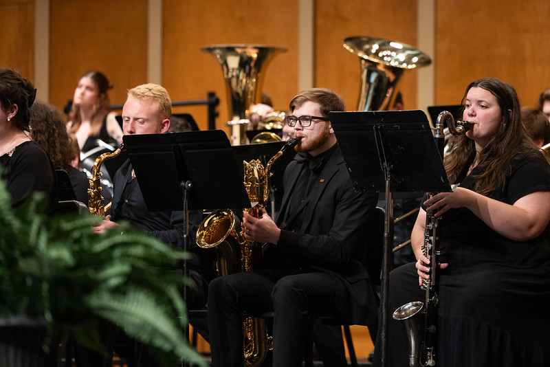 Join us this Sunday, November 23 at 7:30 PM - 9:30 PM in the Taylor Performing Arts Center for an inspiring evening of music as the MSSU Concert Band, under the direction of Professor Scott Schneider.

This concert is free and open to the public!