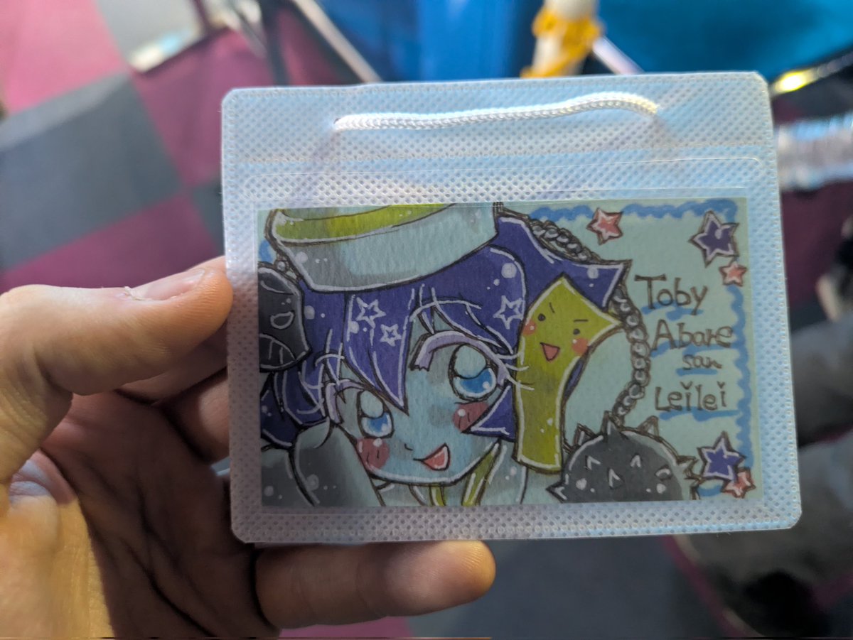 今日、みずしまさんから <a href="/morrigan1216/">オメガ🍎</a>  のカードが届きました。

とても可愛いですね！ありがとうございます！