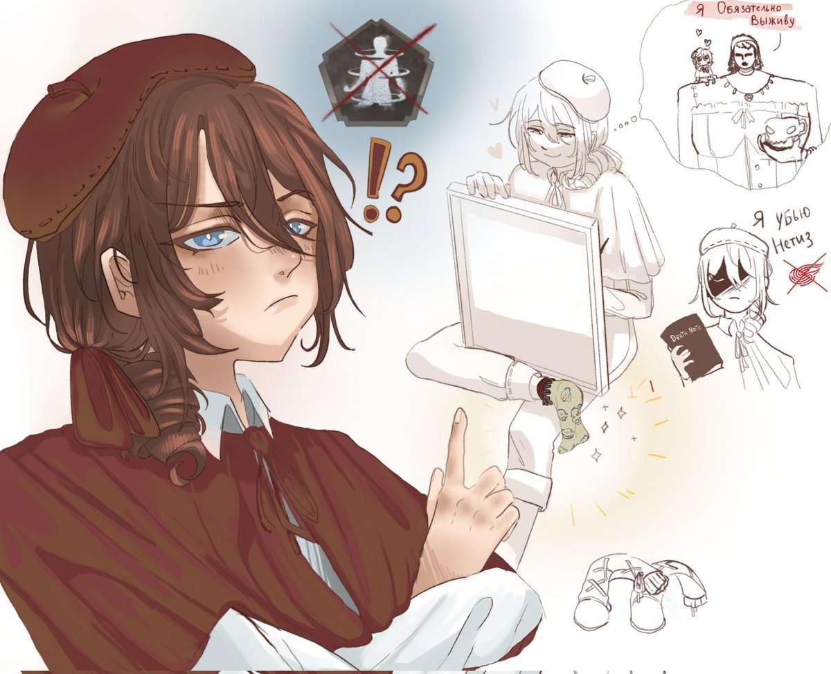 OMYMIO1's tweet photo. <3 Did you like it? Meow 
#IdentityV #edgarvalden https://t.co/JQKM4UizMF