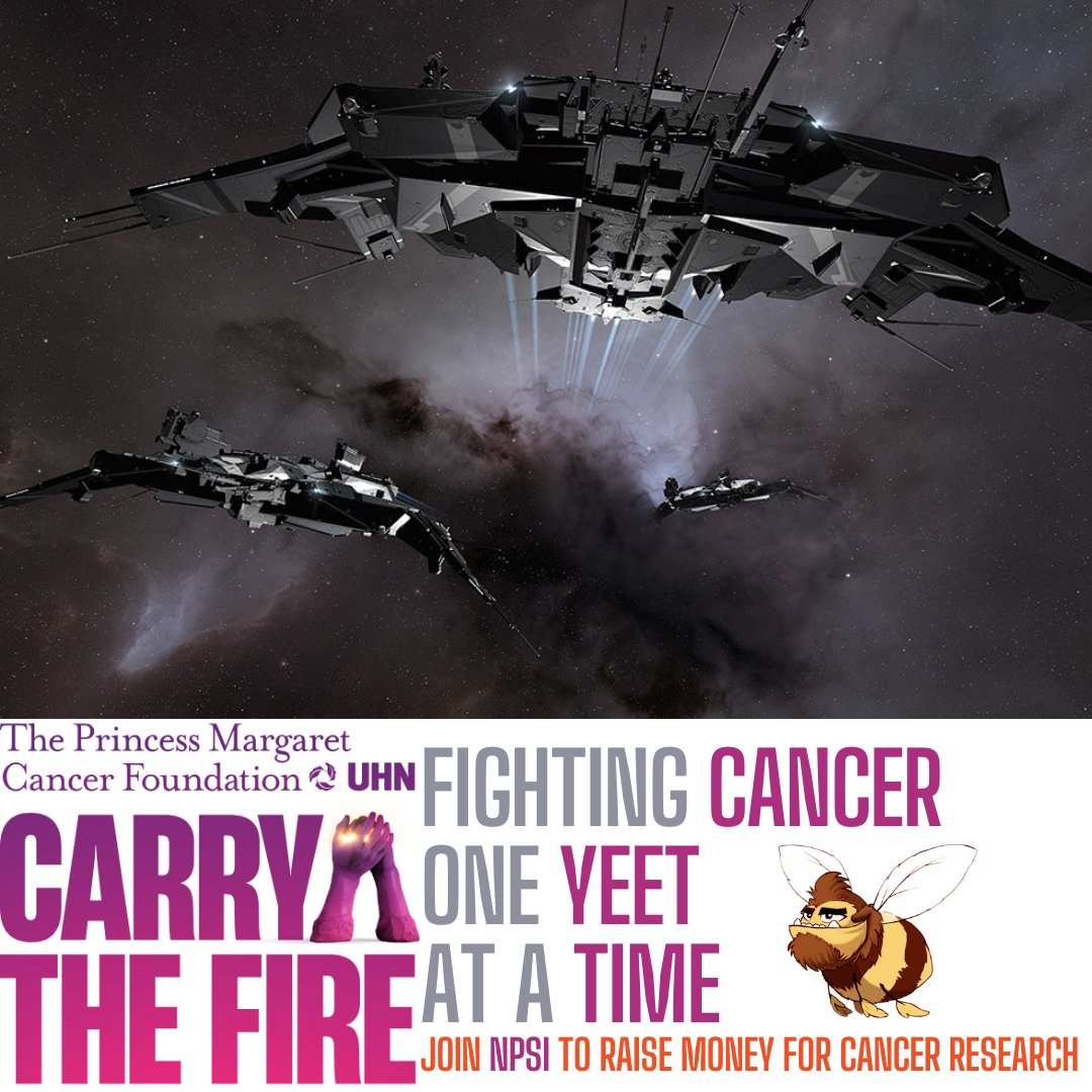 November 22nd, I will be raising $ for the <a href="/pmresearch_uhn/">Princess Margaret Cancer Centre Research</a> to help the fight against cancer! We will be going live on twitch.tv/schadsquatch and yeeting into Null-Sec to raise as much $$$ as possible! @quest_2conquer <a href="/eveonline/">EVE Online</a> 
#eveonline #npsi #cancerresearch #screwcancer