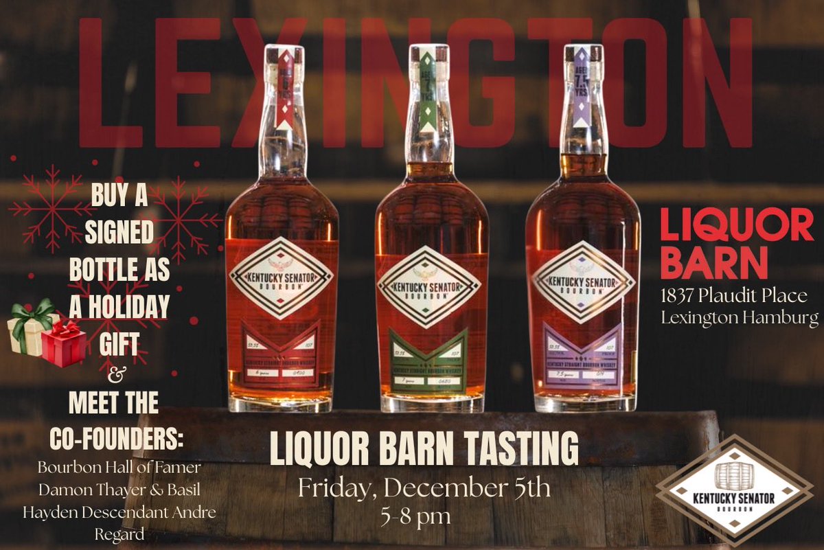 Kentucky Senator Bourbon tweet media