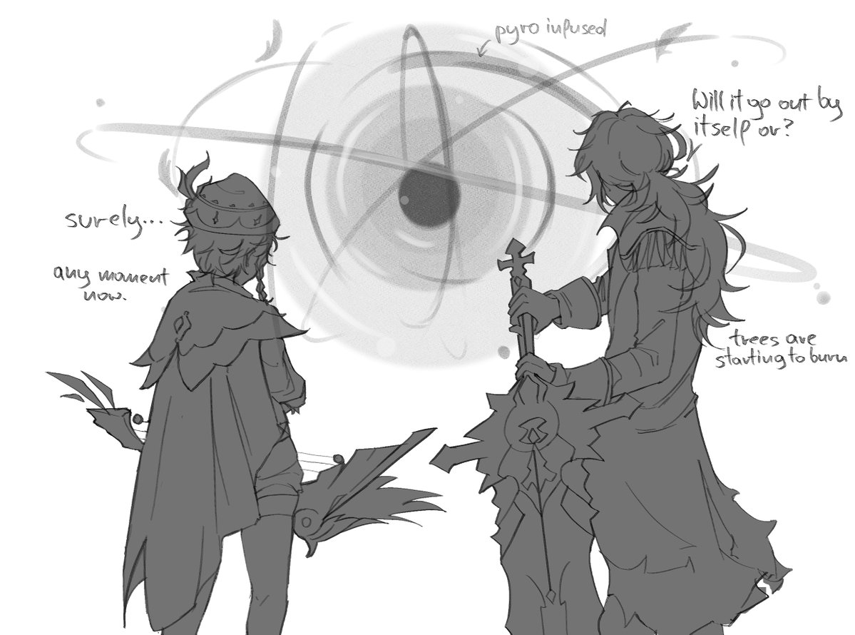 #diluc #venti #genshinimpact