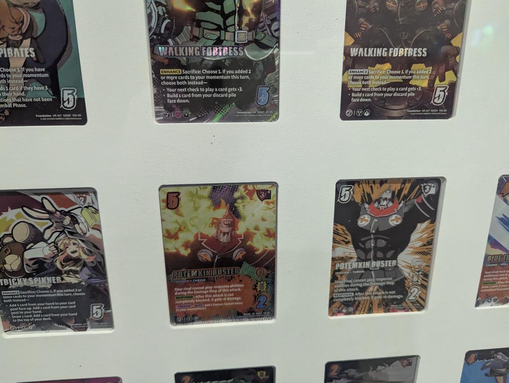 RossToss84's tweet image. checking out UVS games booth at PAX Unplugged. Guilty Gear Alts look amazing! #universus #uvsgames