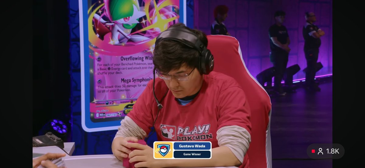 IsaiahBradner's tweet image. I’m sure someone at LAIC knows this, but the big screen behind Gustavo showed a tech card that hadn’t been shown in his deck yet 😭 Obviously shouldn’t be doing that