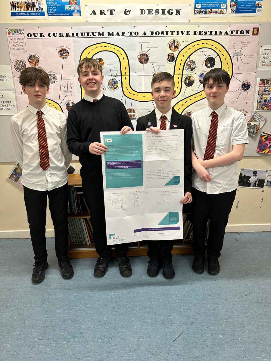 Bellshill Academy Art and Design Dept tweet media