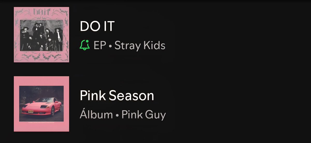 chanisdriving's tweet photo. essa é a minha biblioteca do spotify no momento and i think this is beautiful https://t.co/MJH9BwiN1A