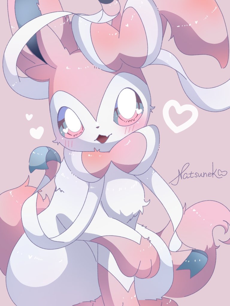 ❤︎♡🎀❤︎♡

#ポケモンイラスト #ニンフィア