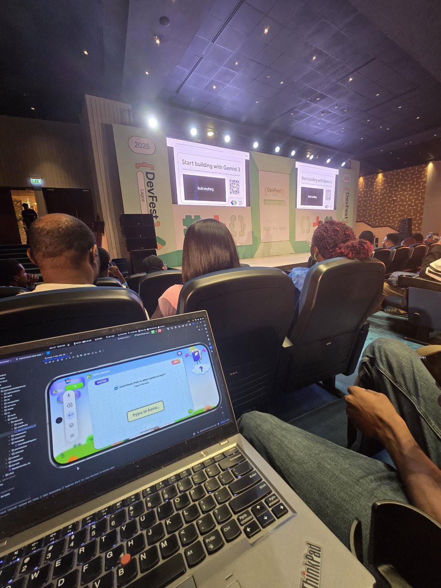 rhymezx_code's tweet image. #DevFestLagos2025
Moments like DevFest remind me why I love tech, community, collaboration, and growth.