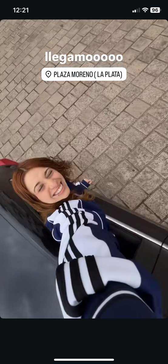 el fin de semana pasado terminó futttura y hoy se fue a la plata, ella no sabe parar