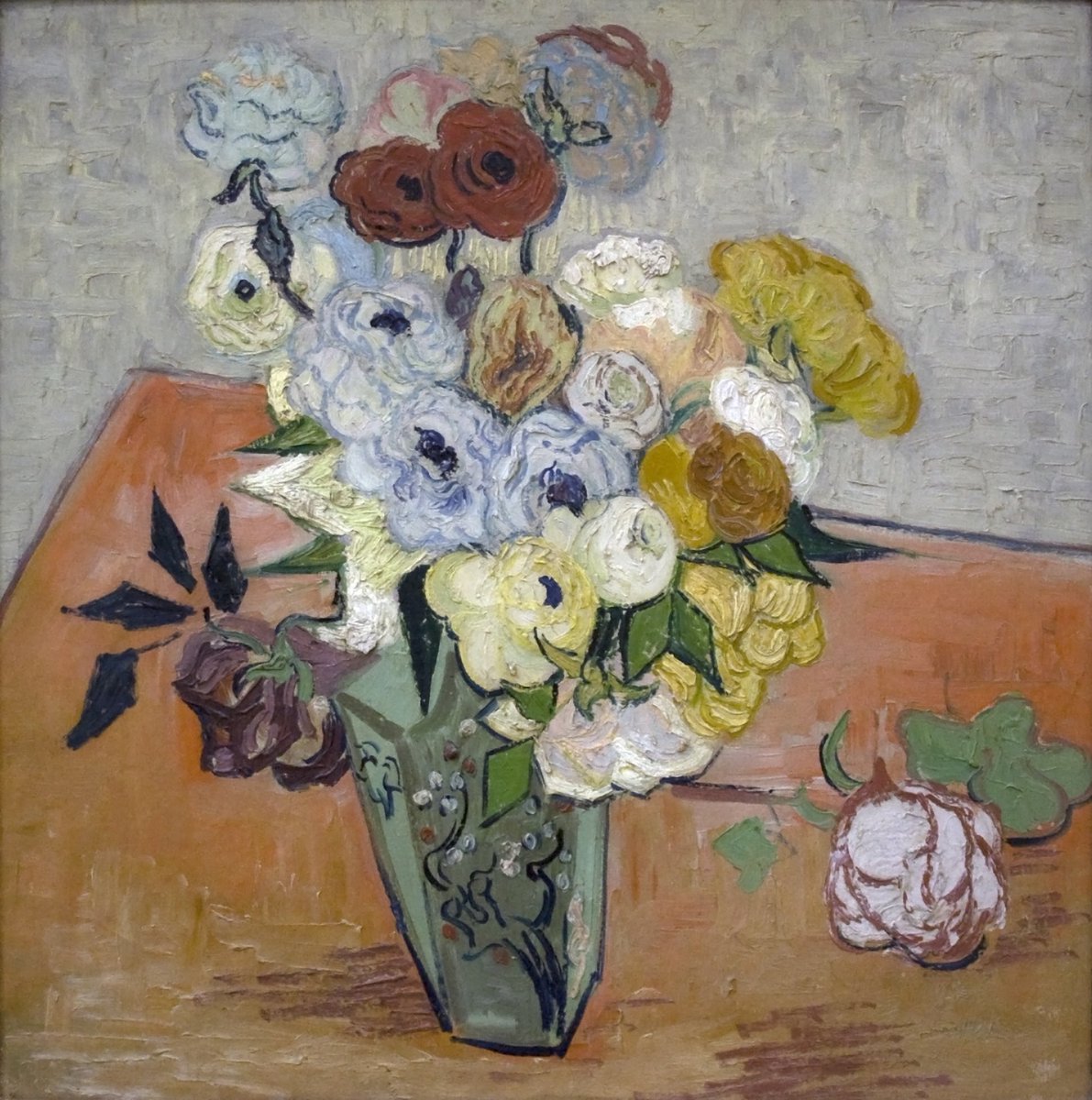 Vincent van Gogh
Still Life , Japanese Vase with Roses and Anemones, June 1890
Musée d'Orsay

#vangogh #vincentvangogh #artinfinitus