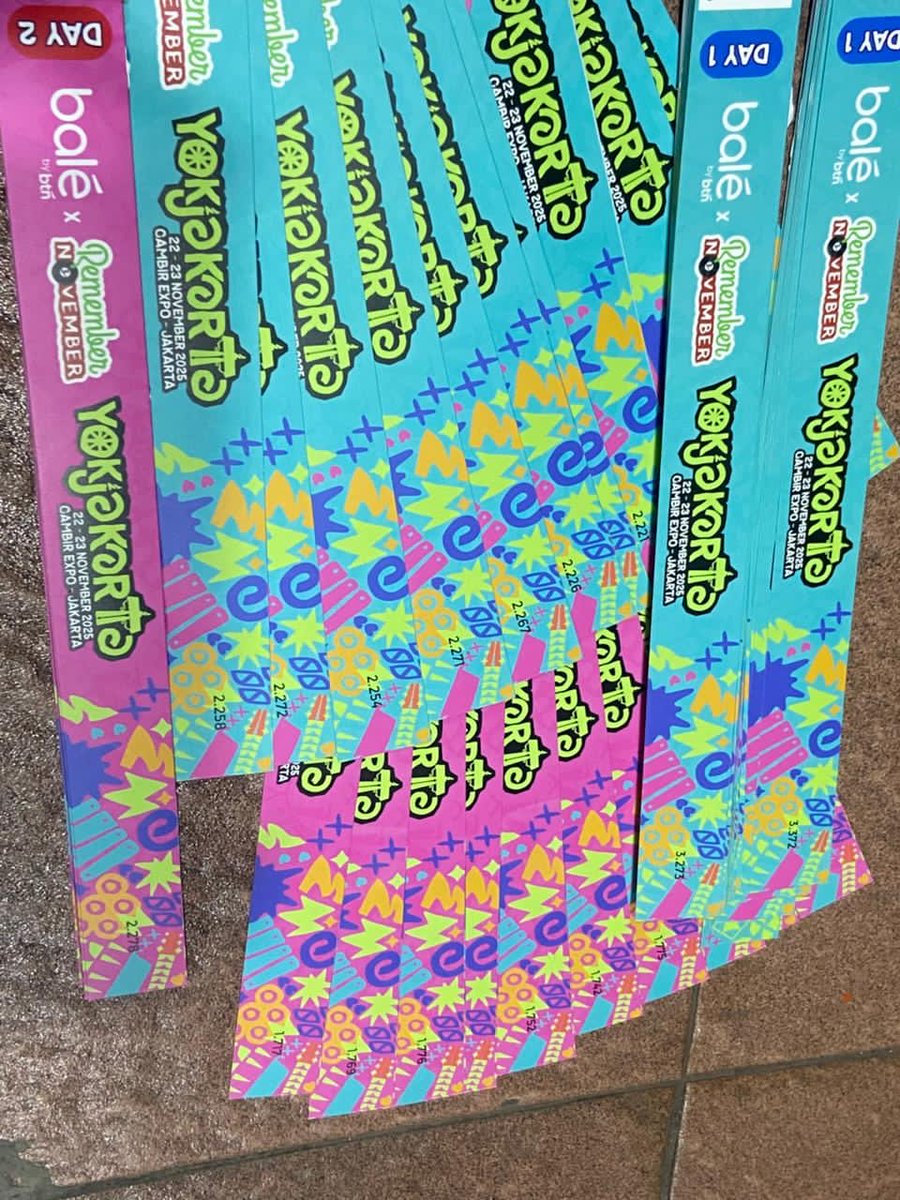 oneandcotix jastip n jual tiket konser tweet media