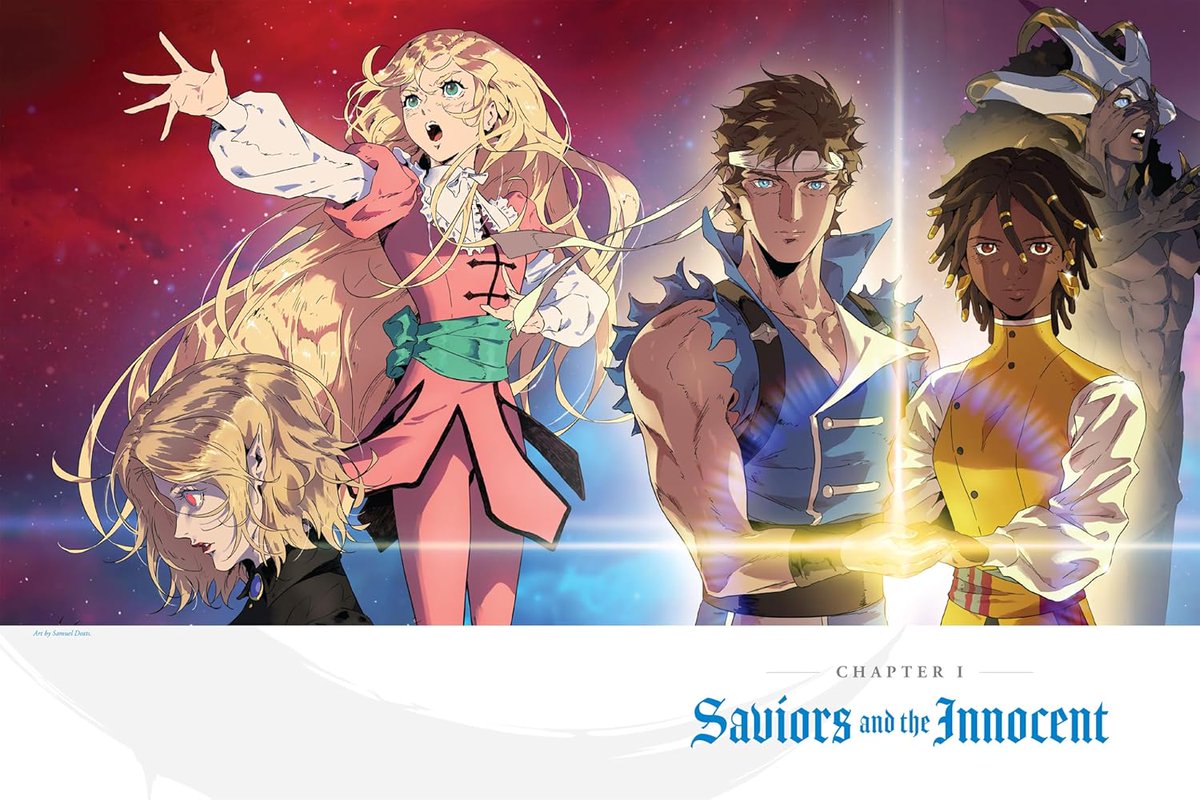 catsuka's tweet image. Artbook Preview: &quot;Castlevania: Nocturne - The Art of the Animated Series&quot;.
Pre-orders &amp;gt;&amp;gt; catsuka.com/shopping/index…