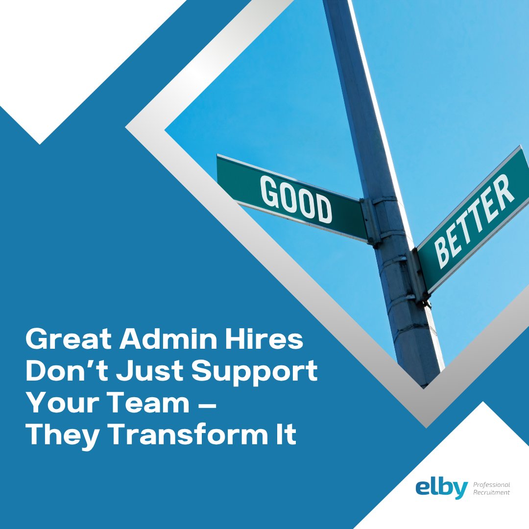 elbyrecruitment's tweet image. A great admin hire can transform your office -- better communication, smoother projects, stronger culture.

Yet too many employers still treat admin hiring as a checkbox exercise.

nsl.ink/fVs7

#HiringTips #AdminSupport