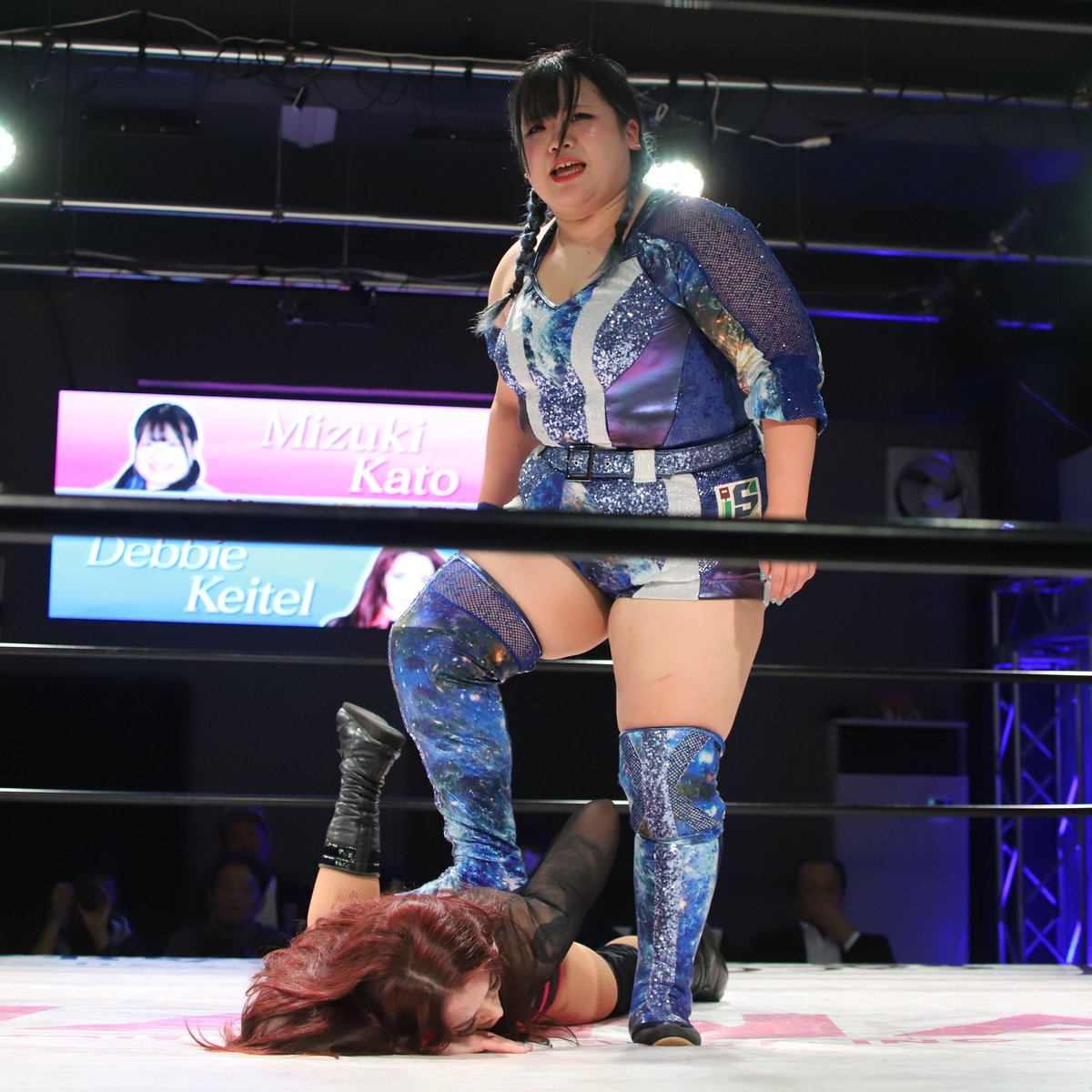 mangetu1020yt's tweet image. 11月21日フューチャーサイト・アミスタ大会にて撮影

南1列6番

香藤満月選手がかなりデビーカイテル選手に嫌がらせをしてました🤣

満月いいぞ👍

#香藤満月　
#デビーカイテル　　
#ディアナ
#フューチャーサイト