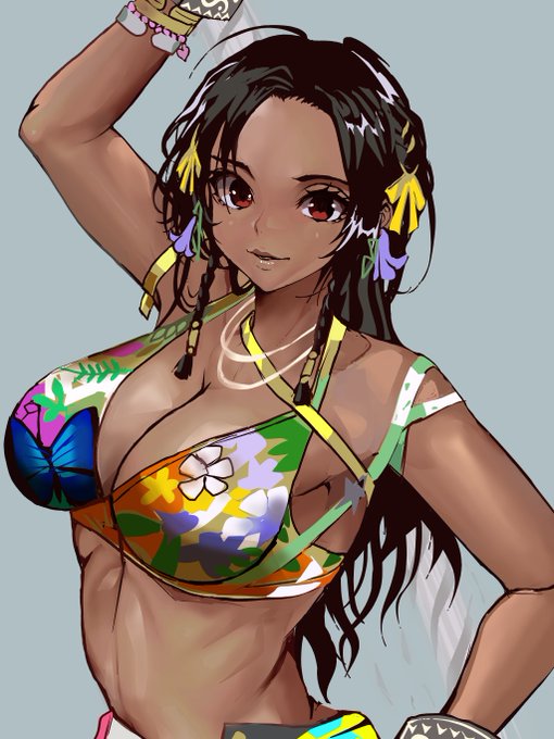 #格ゲーキャラ描こうぜ 
鉄拳のミアリズ氏 