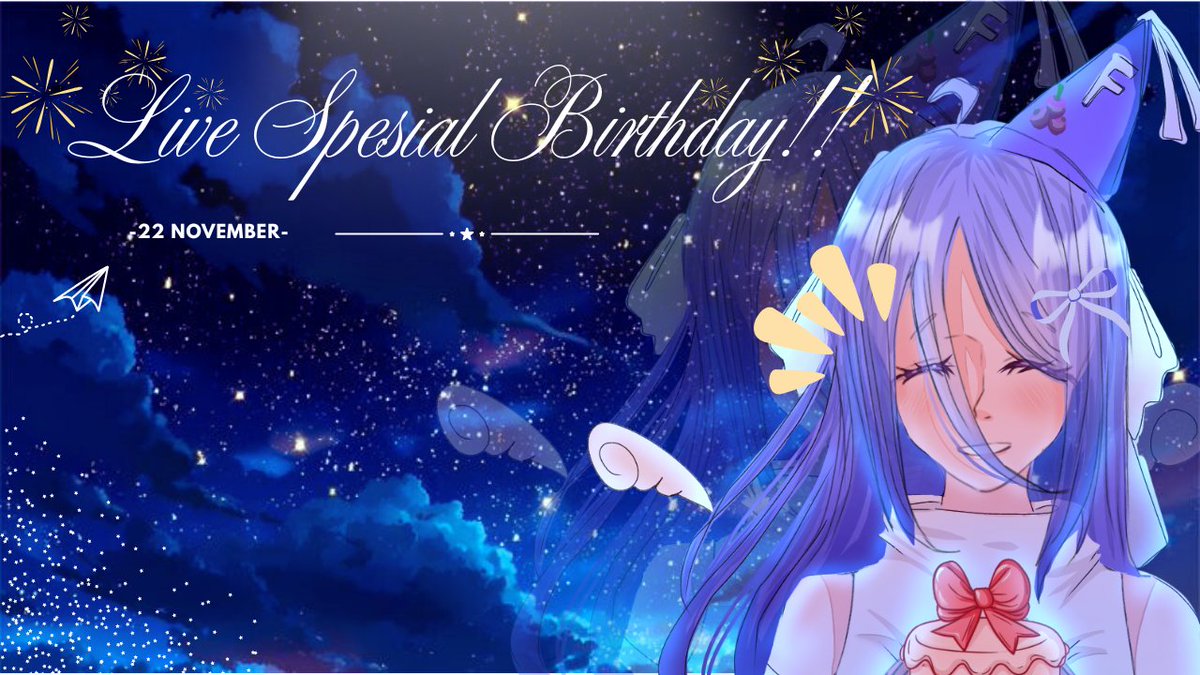 LIVE YOUTUBE SPESIAL BIRTHDAY!!!

📍Jadwal
Hari &amp; tanggal: sabtu, 22 November 2025
Waktu: 19.00 wib - selesai
Streaming: youtube