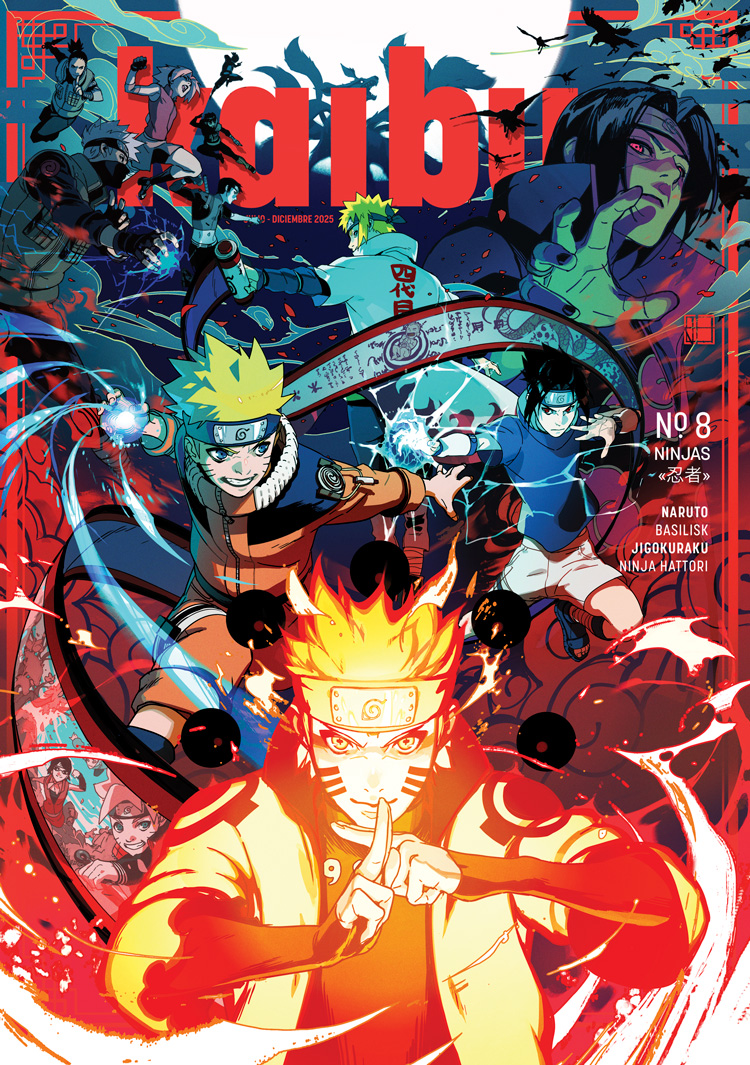 My tribute to Naruto and the generational journey we experienced together. Here's the cover for the next issue of <a href="/kaibun_es/">Revista Kaibun</a> ! 🍥