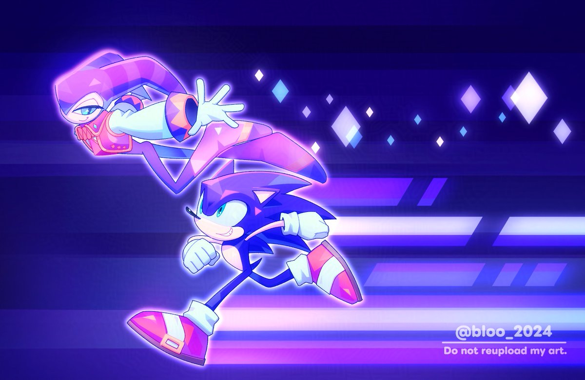 bloo_2024's tweet image. 💙💜
#SonicTheHedgehog  ＃NiGHTSintoDreams