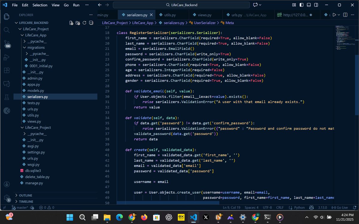 WebFyreDev's tweet image. Working on all these all day 
Got tired I said am not doing again!! Stood Up again and finally i got it
if you think backend is easy please try it 😂😂😂
#backenddeveloper #WebDevelopment #developer