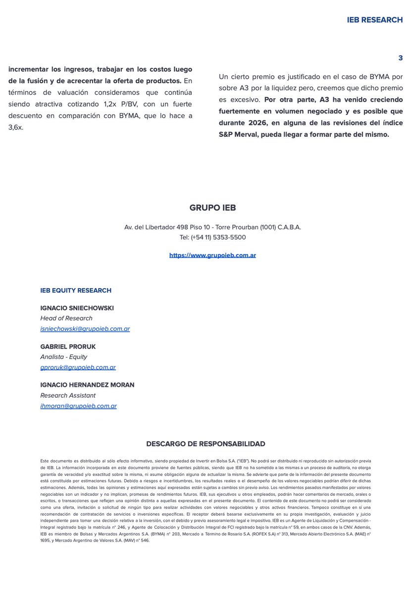 💹 A3 Mercados #A3 
Resultados del 3T25

CC: <a href="/NachoAbuchdid/">Nacho Abuchdid</a>