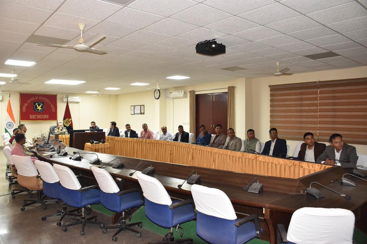 CSWT successfully concluded the 5-day Vertical Interaction on ‘National Security’, today. Officers from various CAPFs and state police forces attended the event.
Sh Rajan Sud, DIG, CSWT was the Chief Guest of the closing ceremony.
<a href="/BSF_India/">BSF</a>
<a href="/BsfAcademyIndia/">BSF ACADEMY INDIA</a>
<a href="/BPRDIndia/">Bureau of Police Research & Development</a>