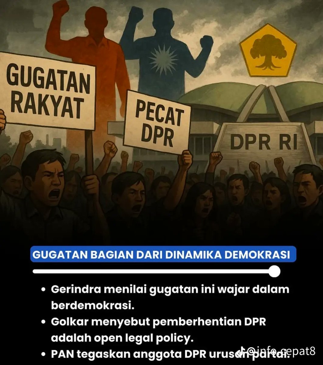 Saya sangat setuju dan membantu partai politik di Indonesia sambil membenahi DPR RI yang tidak baik dan melanggar sesuai kebijakan DPR RI. 
MOHON DI KABULKAN 
<a href="/officialMKRI/">Mahkamah Konstitusi</a> . Terimakasih