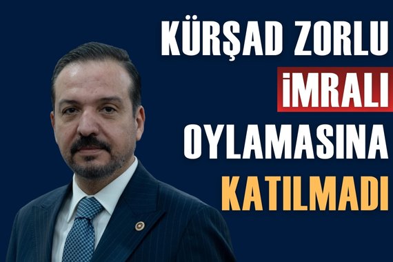 İmralı oylamasında kritik detay: Kürşad Zorlu katılmadı.

#SONDAKİKA