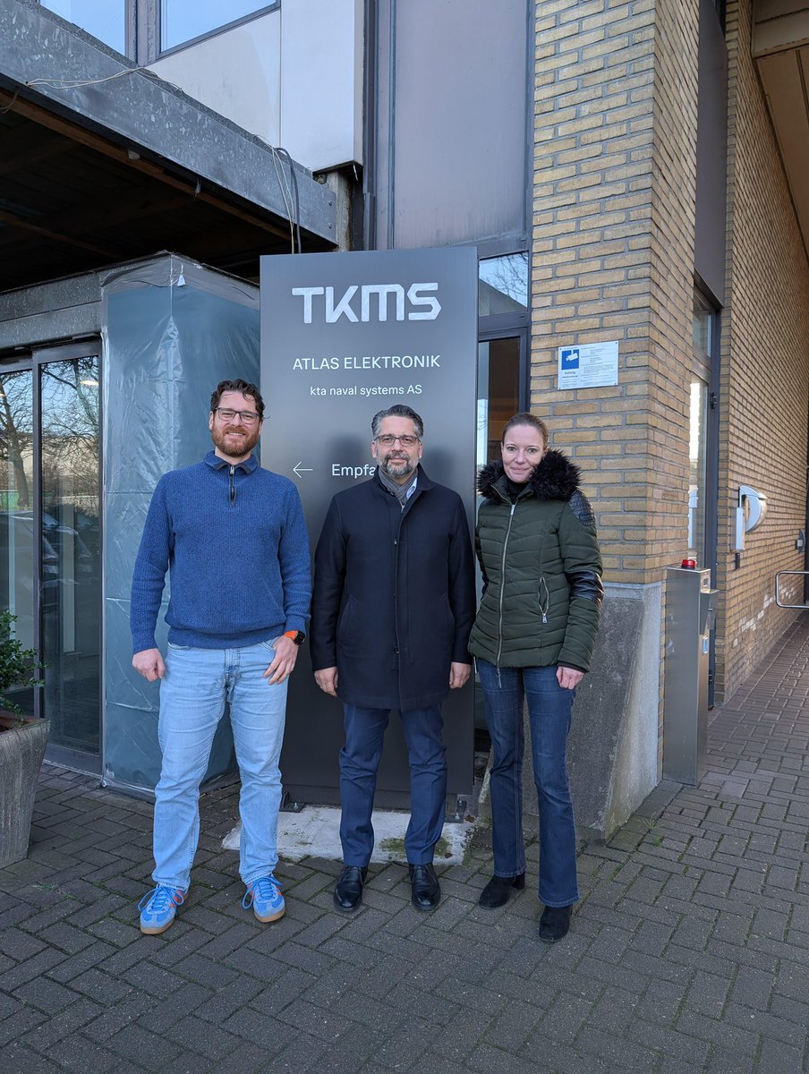 Heute war ich bei TKMS Atlas Elektronik. Vielen Dank für den Austausch!

#SPDFraktionHB #SPDFraktionBremen #StarkdurchdenWandel