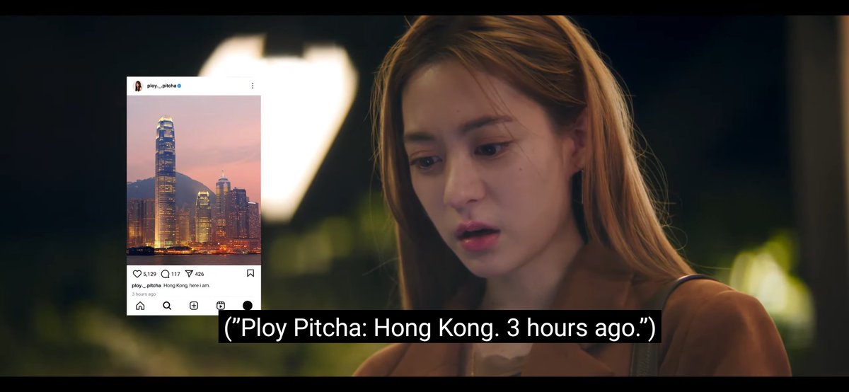 sleepylikepiggy's tweet image. Hong Kong IFC appears in P&apos;Ploy&apos;s instagram post!
This is so familiar for me
Seldom does Thai drama ensemble with my real life experience so much

CRACKS IN LOVE🍪

#IceMemi
#PlayerYuriSeriesEp8