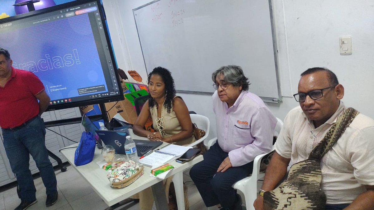 fecode's tweet image. La sesión de la Comisión Nacional de Salud, que corresponde a San Andrés y Providencia, resultó fructífera en materia de avances. Recordamos que a esta asistieron entidades de orden nacional y territorial involucradas en el modelo de salud del magisterio. Ante las serias…