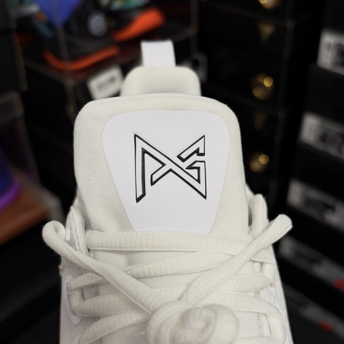 SoleRetriever's tweet photo. FIRST LOOK: The Nike PG 1 “Checkmate” (“White Ice”) returns in Spring 2026 🗓️ @Yg_Trece 

📝 IV2869-100
🎨 White/Black
📷 prmcotd (IG) https://t.co/kVZ6PH3s71