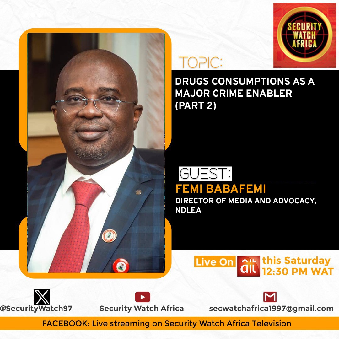SecurityWatch97's tweet image. Join Us 
@ndlea_nigeria @FMINONigeria @skusman @ChiemelieEzeobi @patagbambu @FemiBabafemi