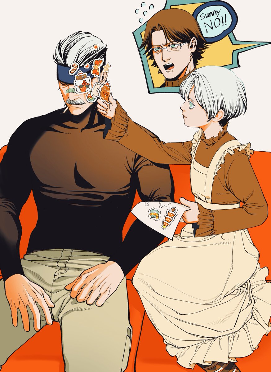 terracottahart's tweet image. Decorating a Christmas tree 🎄
#mgs