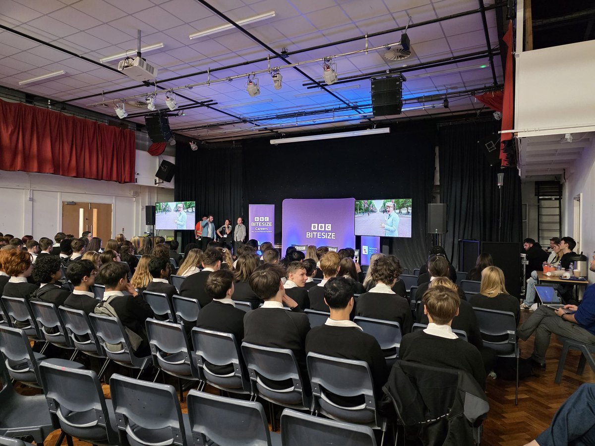 UnityBlackpool's tweet image. Today, we welcomed @bbcbitesize Careers tour into school to deliver inspirational and informative workshops to our pupils in years 5 - 10, opening their eyes to a range of  opportunities post education.