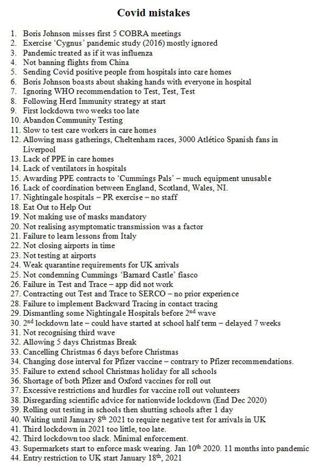 Patrici89225734's tweet image. A list of everything they did to make sure harm was done to us all!