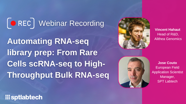 SPTLabtech's tweet image. Did you miss our webinar “Automating RNA-seq Library Prep: From Rare Cells to High-Throughput Screens” with Alithea Genomics?

Watch now 🔗 go.sptlabtech.com/4pekXq2

#RNAseq #LabAutomation #SingleCell